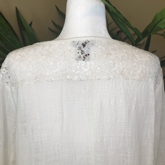 Multiples Embroidered 100% Cotton Tunic-Top - XL - Picture 9 of 17